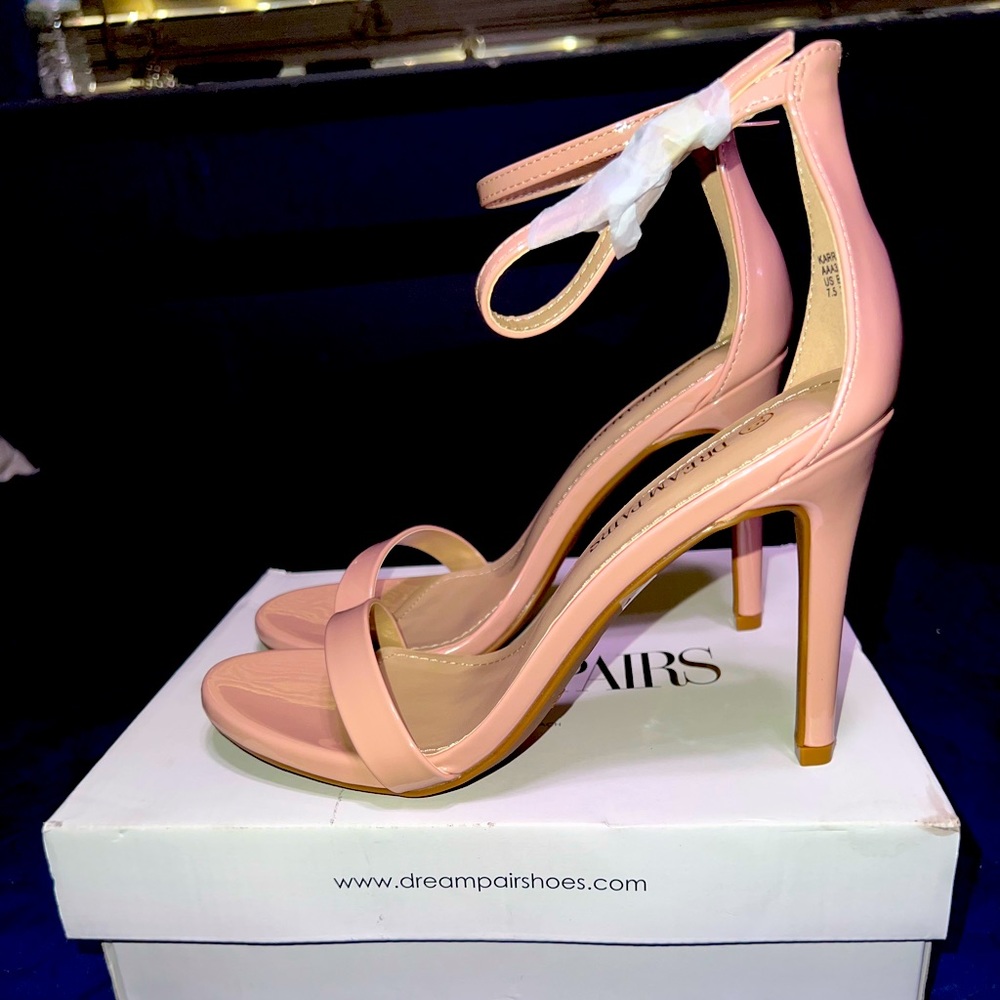 *Brand New ! DREAM PAIRS Women's Karrie High Stiletto Pump Heeled Sandals